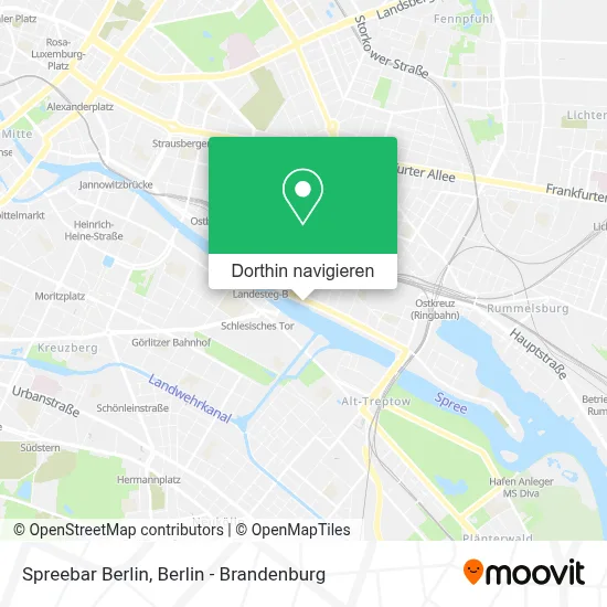 Spreebar Berlin Karte