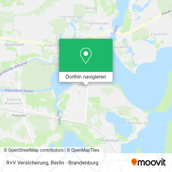R+V Versicherung Karte