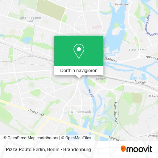 Pizza Route Berlin Karte