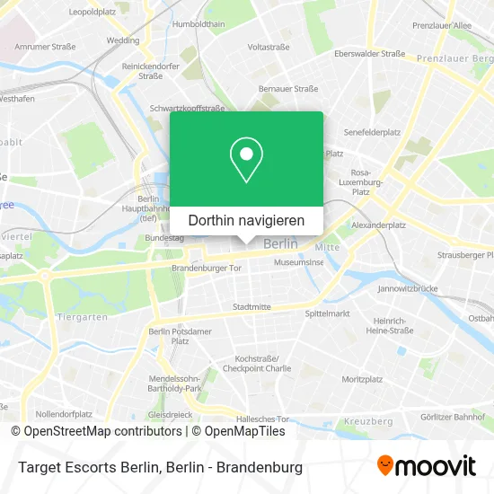 Target Escorts Berlin Karte