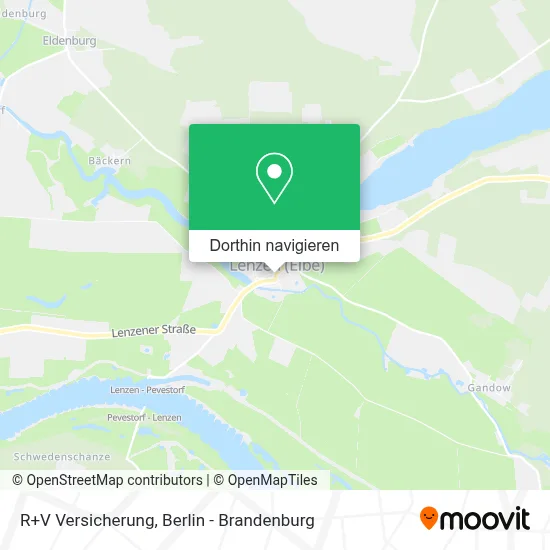 R+V Versicherung Karte