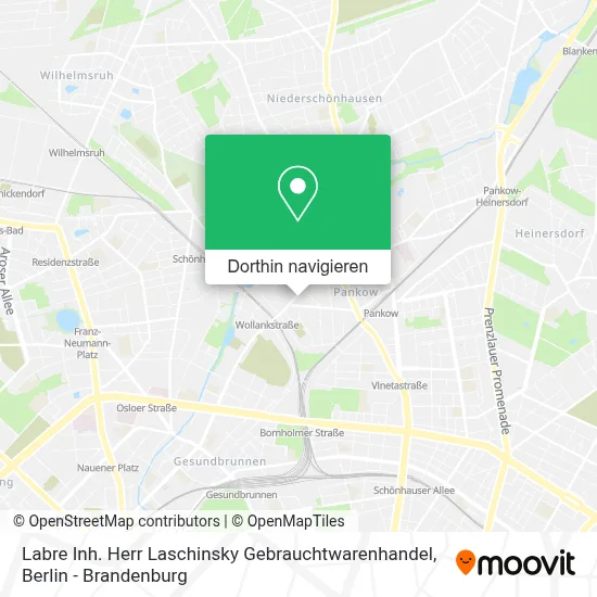 Labre Inh. Herr Laschinsky Gebrauchtwarenhandel Karte