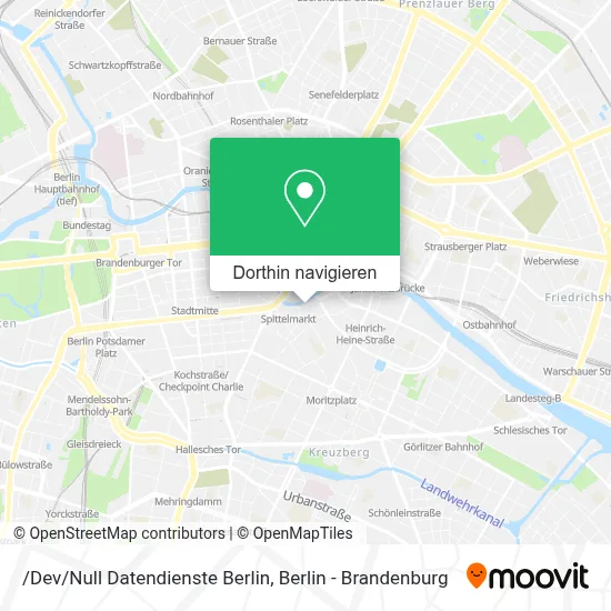/Dev/Null Datendienste Berlin Karte