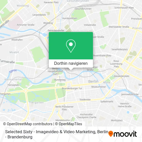 Selected Sixty - Imagevideo & Video Marketing Karte