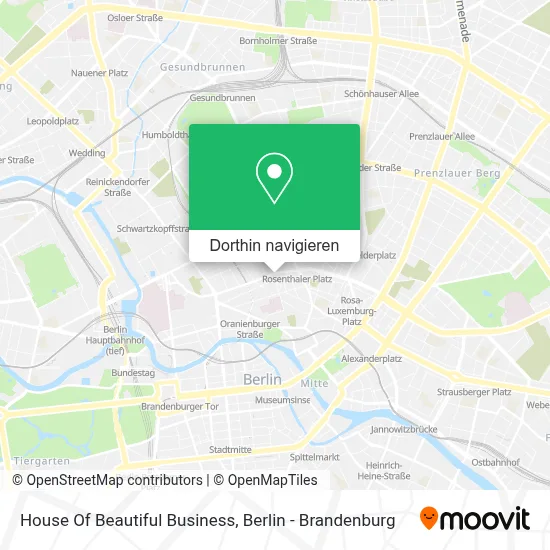 House Of Beautiful Business Karte