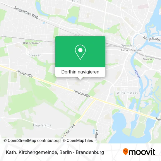 Kath. Kirchengemeinde Karte