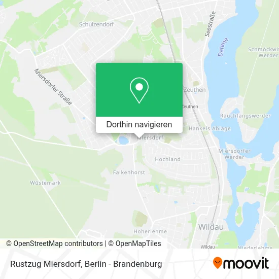 Rustzug Miersdorf Karte