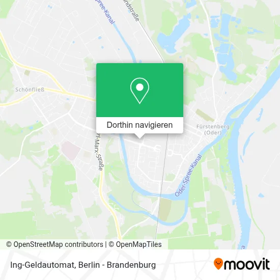 Ing-Geldautomat Karte