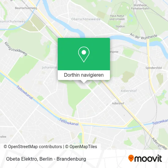 Obeta Elektro Karte