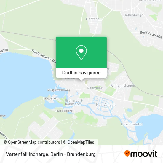 Vattenfall Incharge Karte