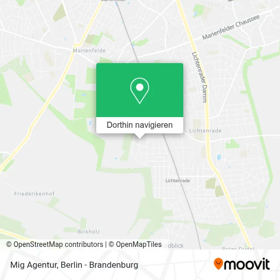 Mig Agentur Karte