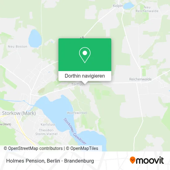 Holmes Pension Karte