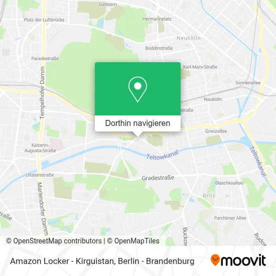 Amazon Locker - Kirguistan Karte