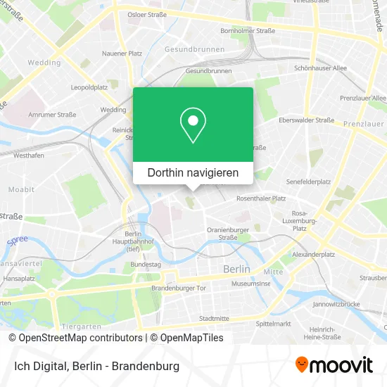 Ich Digital Karte