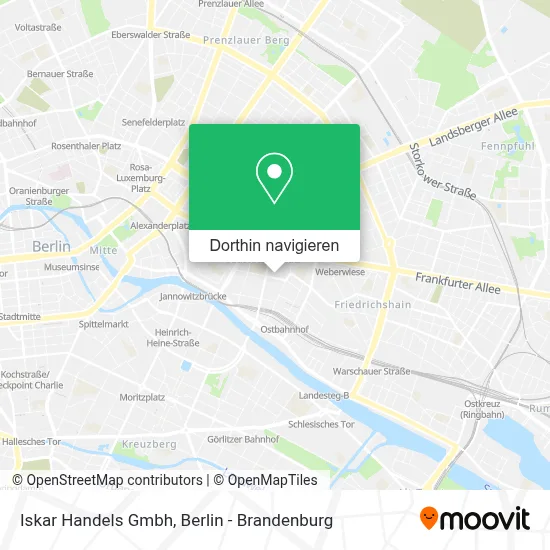 Iskar Handels Gmbh Karte