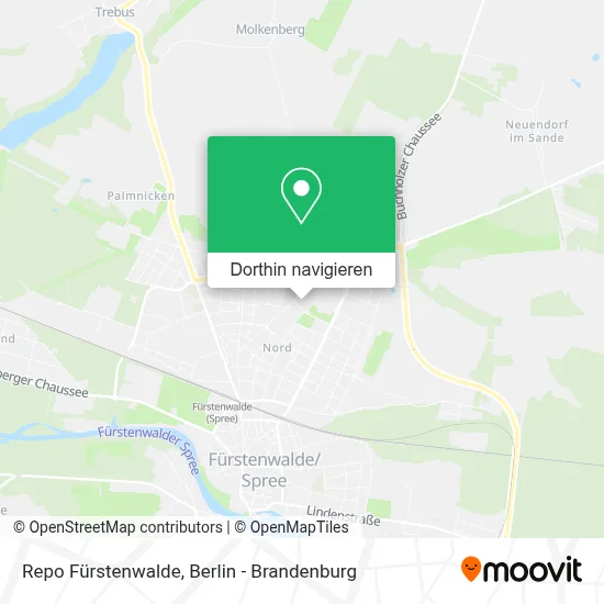Repo Fürstenwalde Karte