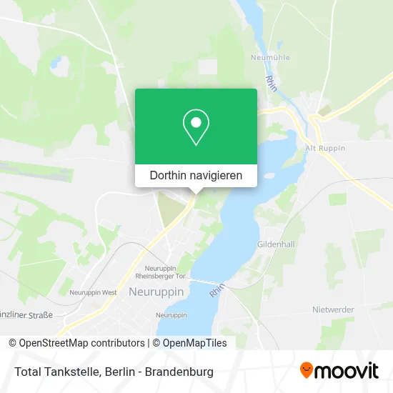 Total Tankstelle Karte