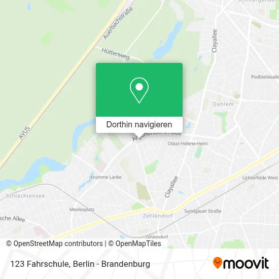 123 Fahrschule Karte
