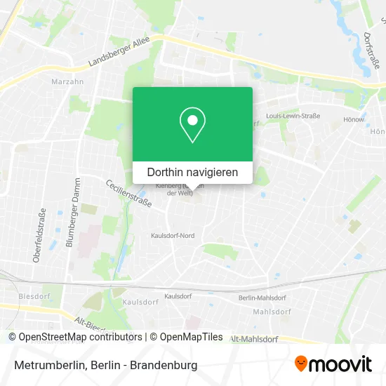 Metrumberlin Karte