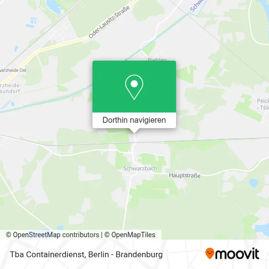 Tba Containerdienst Karte