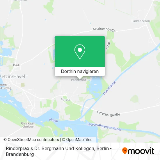 Rinderpraxis Dr. Bergmann Und Kollegen Karte