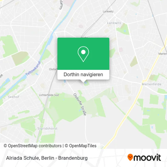 Alriada Schule Karte