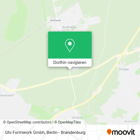 Ghi Formwork Gmbh Karte