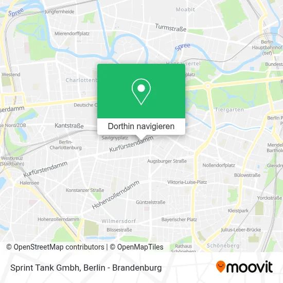 Sprint Tank Gmbh Karte