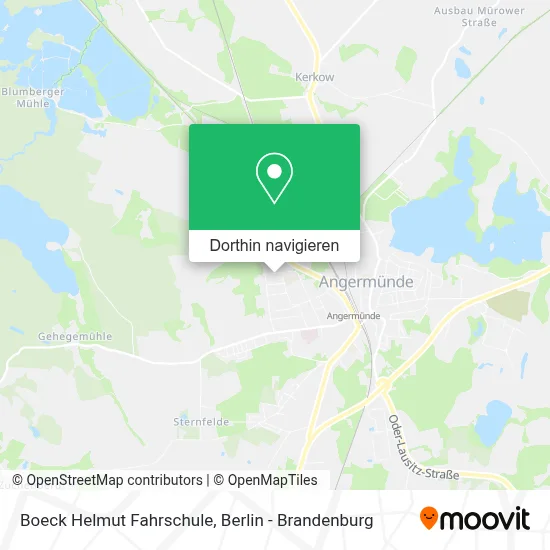 Boeck Helmut Fahrschule Karte