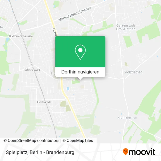Spielplatz Karte
