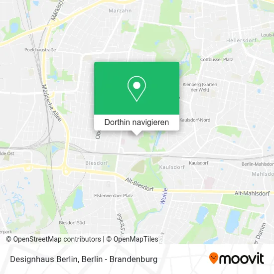 Designhaus Berlin Karte