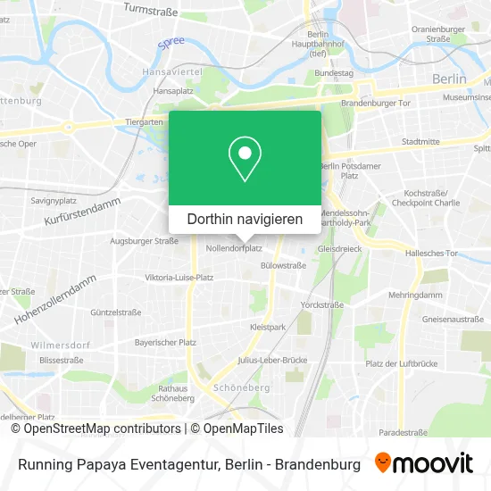 Running Papaya Eventagentur Karte