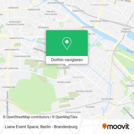 Liane Event Space Karte