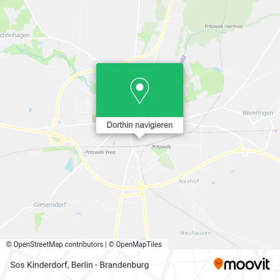 Sos Kinderdorf Karte