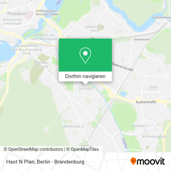 Hast´N Plan Karte