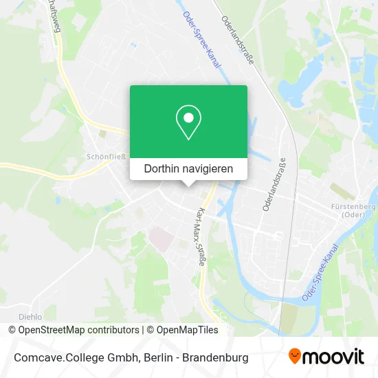 Comcave.College Gmbh Karte