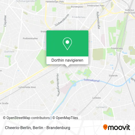 Cheerio-Berlin Karte