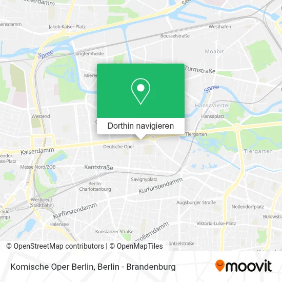 Komische Oper Berlin Karte