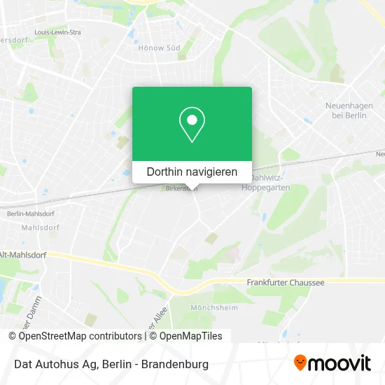 Dat Autohus Ag Karte