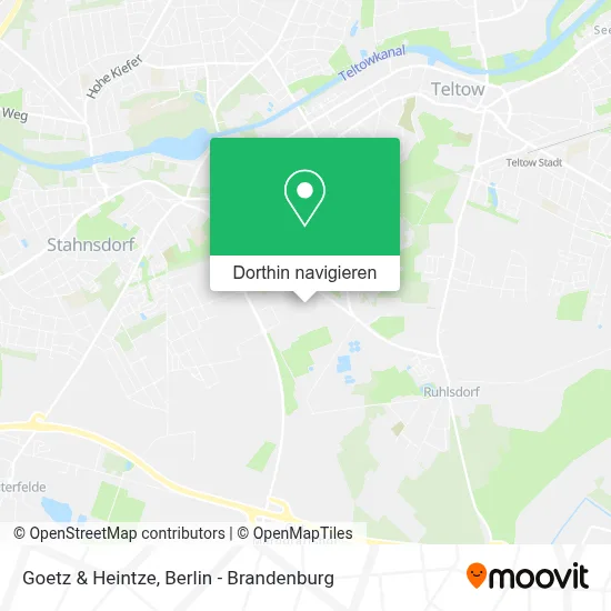 Goetz & Heintze Karte