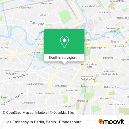 Uae Embassy In Berlin Karte