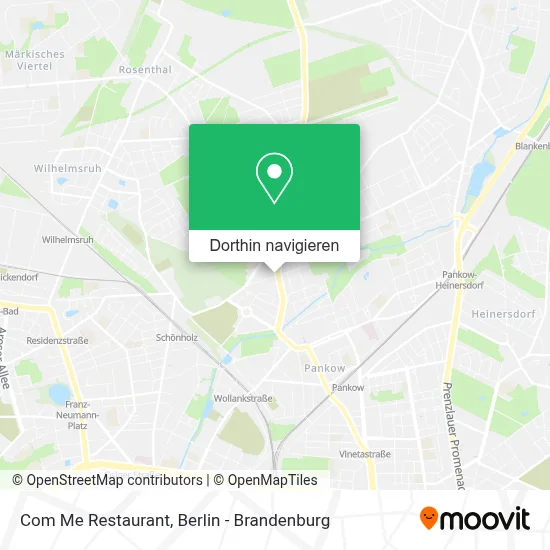 Com Me Restaurant Karte