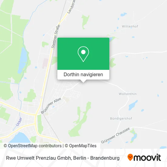 Rwe Umwelt Prenzlau Gmbh Karte