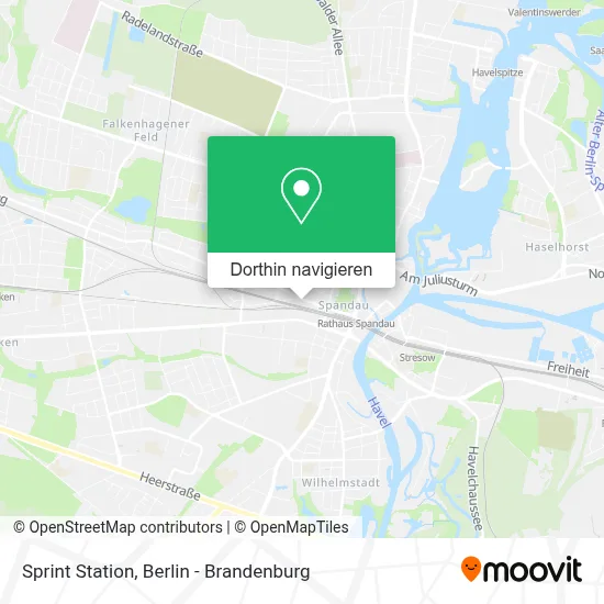 Sprint Station Karte