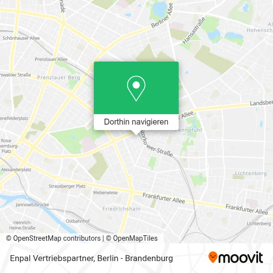 Enpal Vertriebspartner Karte