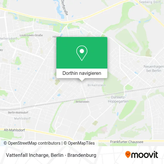 Vattenfall Incharge Karte