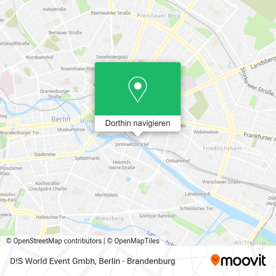 D!S World Event Gmbh Karte