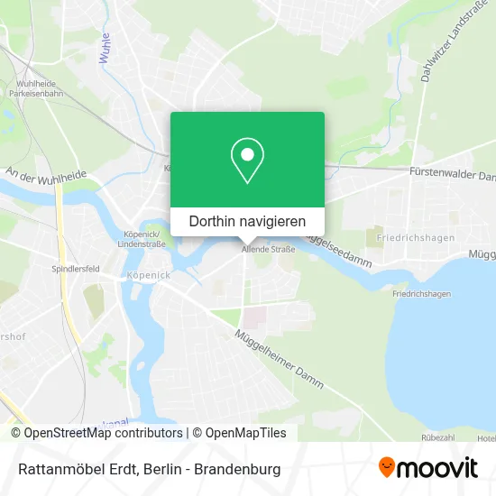 Rattanmöbel Erdt Karte
