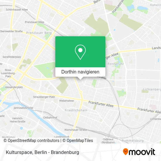 Kulturspace Karte
