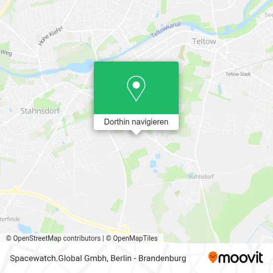 Spacewatch.Global Gmbh Karte